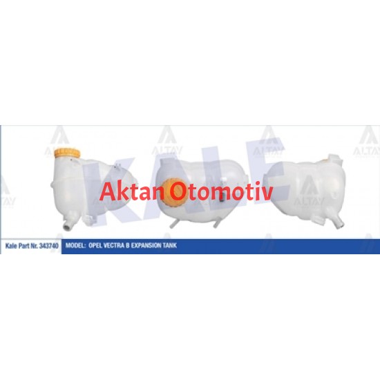 YEDEK SU DEPOSU VECTRA B 96-01 1.6I 16V-1.7TD-1.8I 16V-2.0I 16V ÇİFT ÇIKIŞ (KAPAKLI)